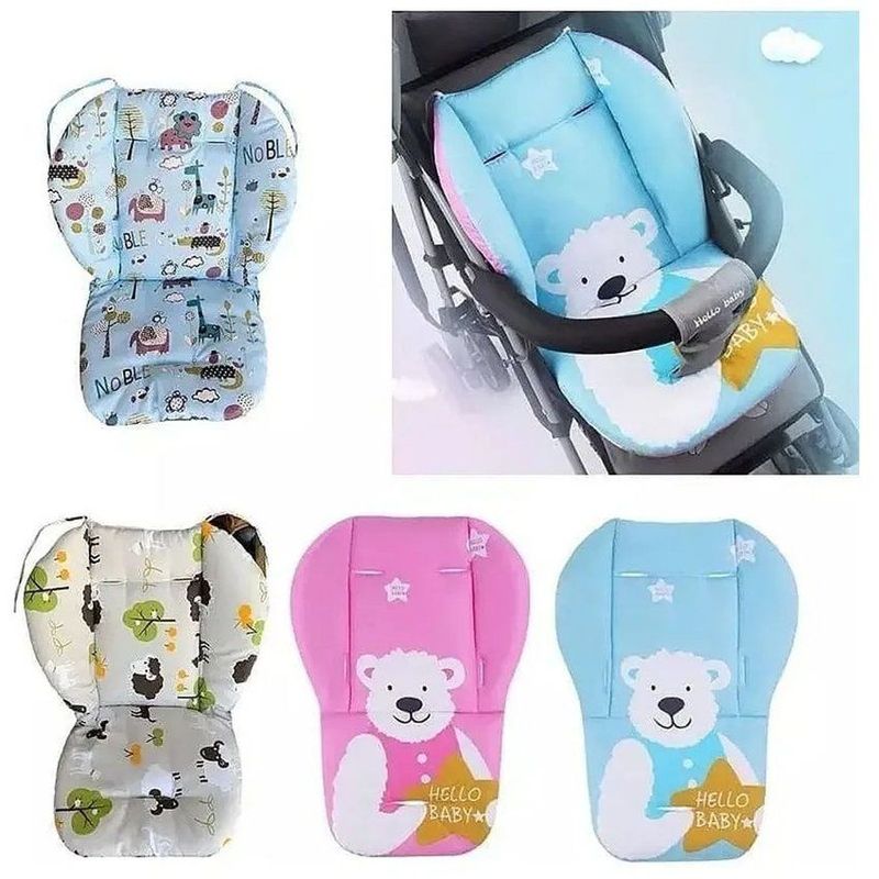 GENERICO - Cojín Acolchado para Asiento de Coche y Silla de Bebé Niño