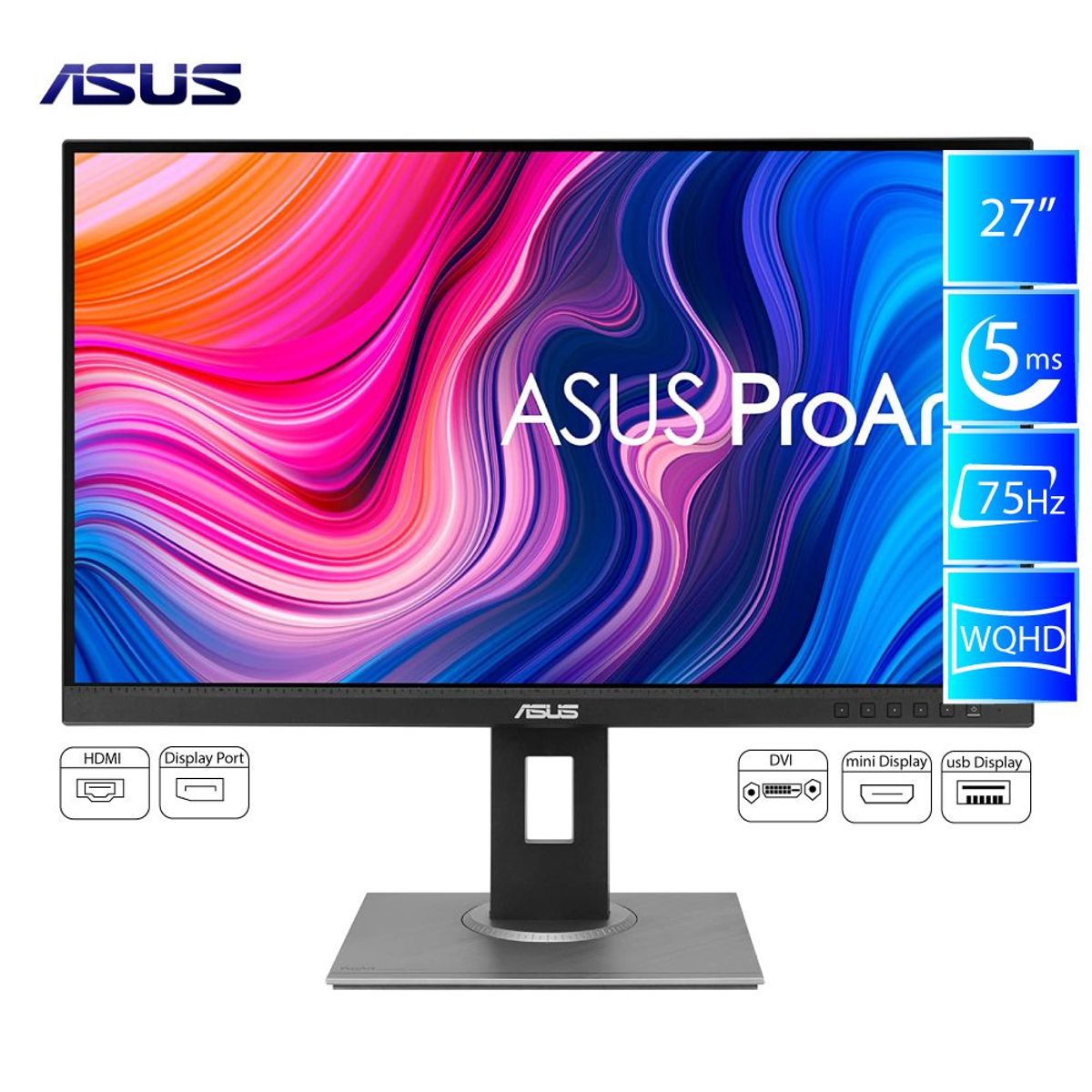 ASUS - MONITOR 27 ASUS PROART PA278QV 2K WUXGA SRGB 100%