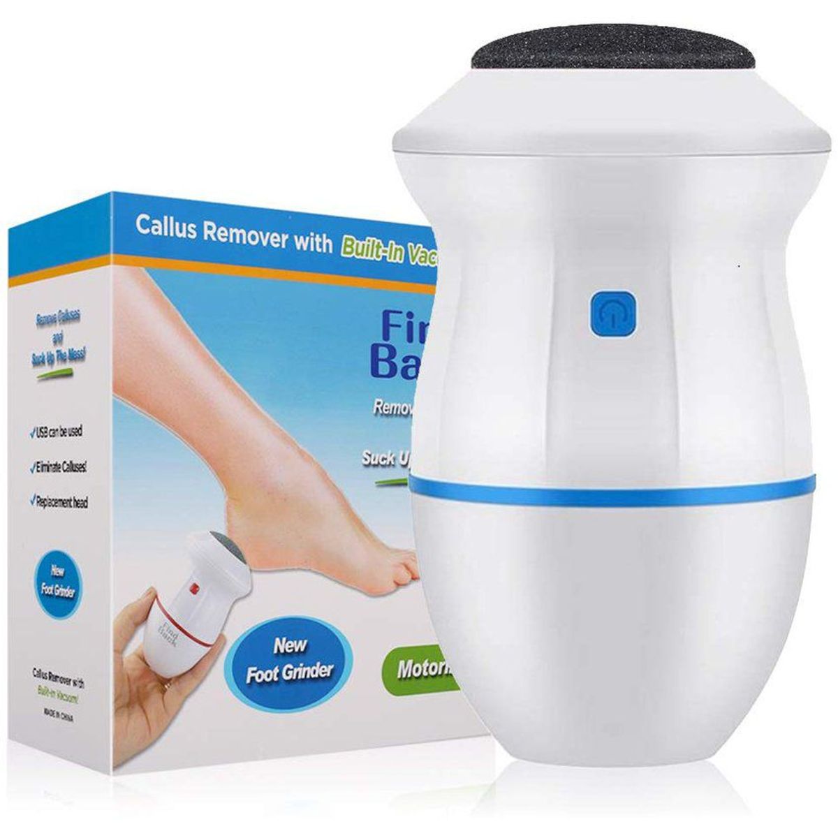 GENERICO - Removedor saca callos  eléctrico pedicura