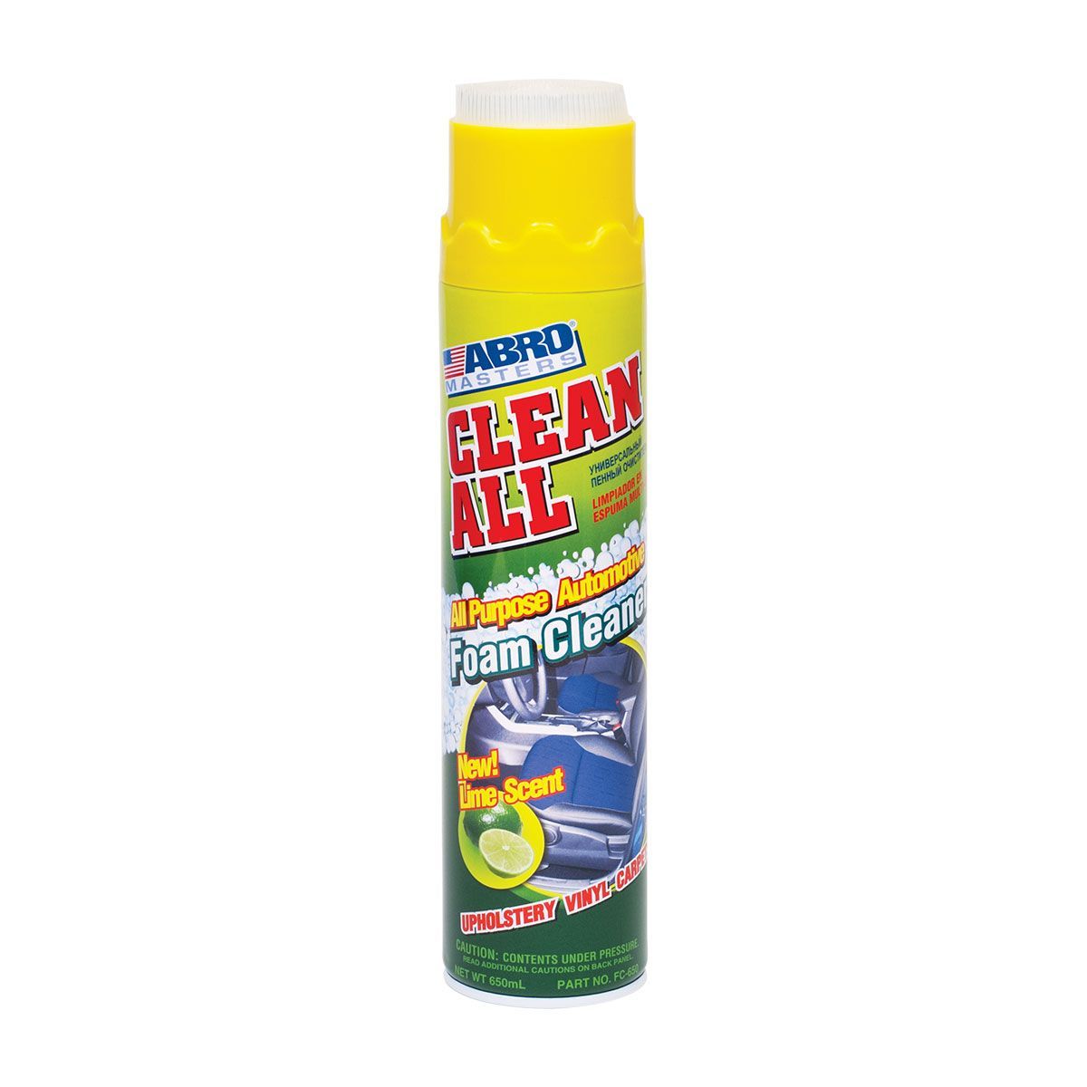 ABRO - ABRO Limpiador Multiuso de Limón Clean All FC-650 - 650 mL