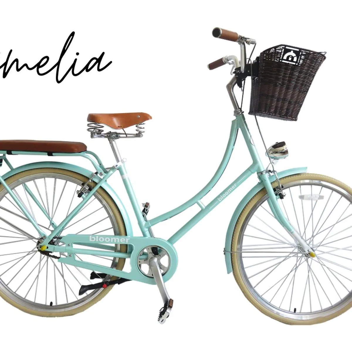 BLOOMER - BICICLETA DE PASEO BLOOMER CAMELIA ARO 26 Verde Menta