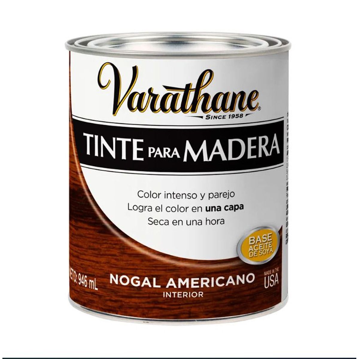 RUST OLEUM - VARATHANE TINTE PARA MADERA NOGAL AMERICANO 946 ML