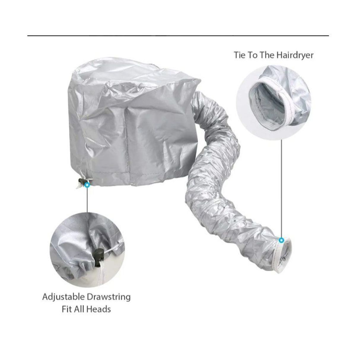 GENERICO - Gorro de peluquería multifuncional accesorio para cuidado del cabello