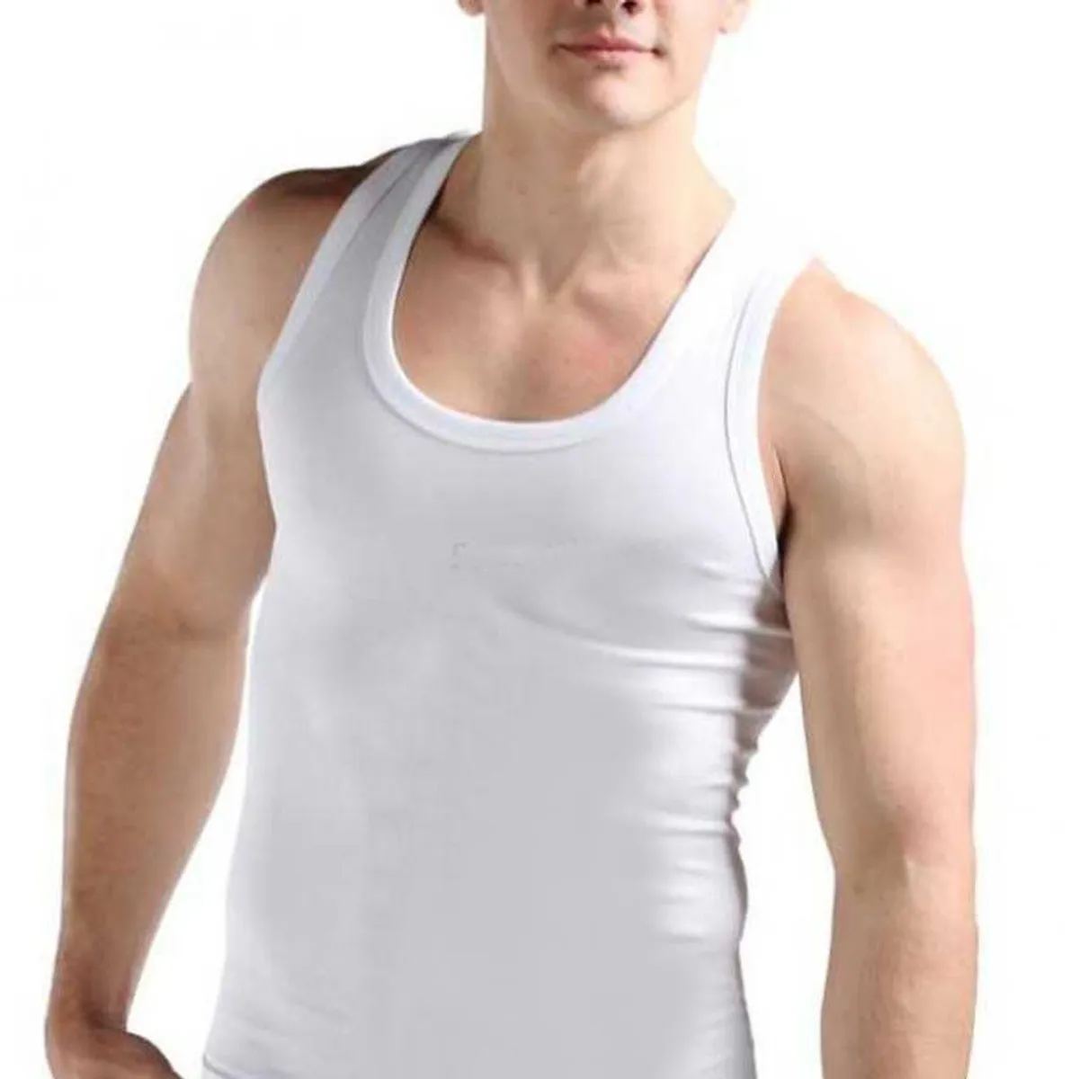 NATURELL - Faja alta compresion reductora de tetillas y ginecomastia