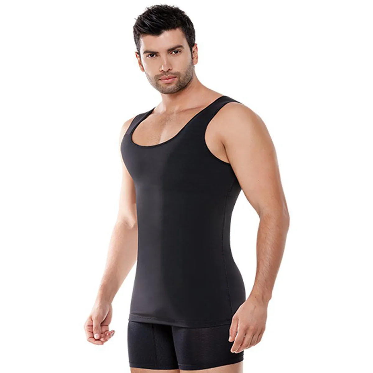 NATURELL - Faja alta compresion elimina tetillas y reductora de abdomen