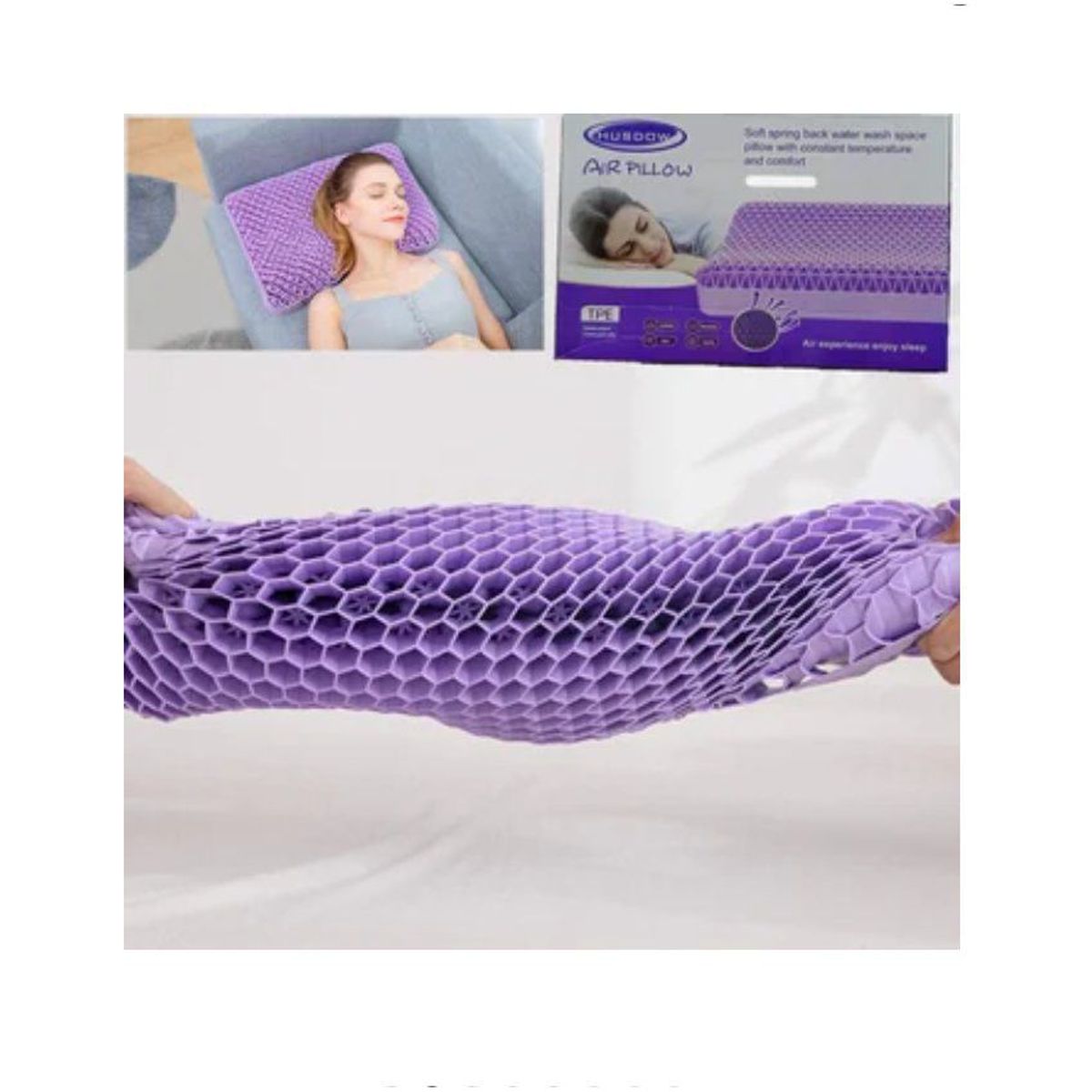 GENERICO - Almohada ortopedica de gel premium grande