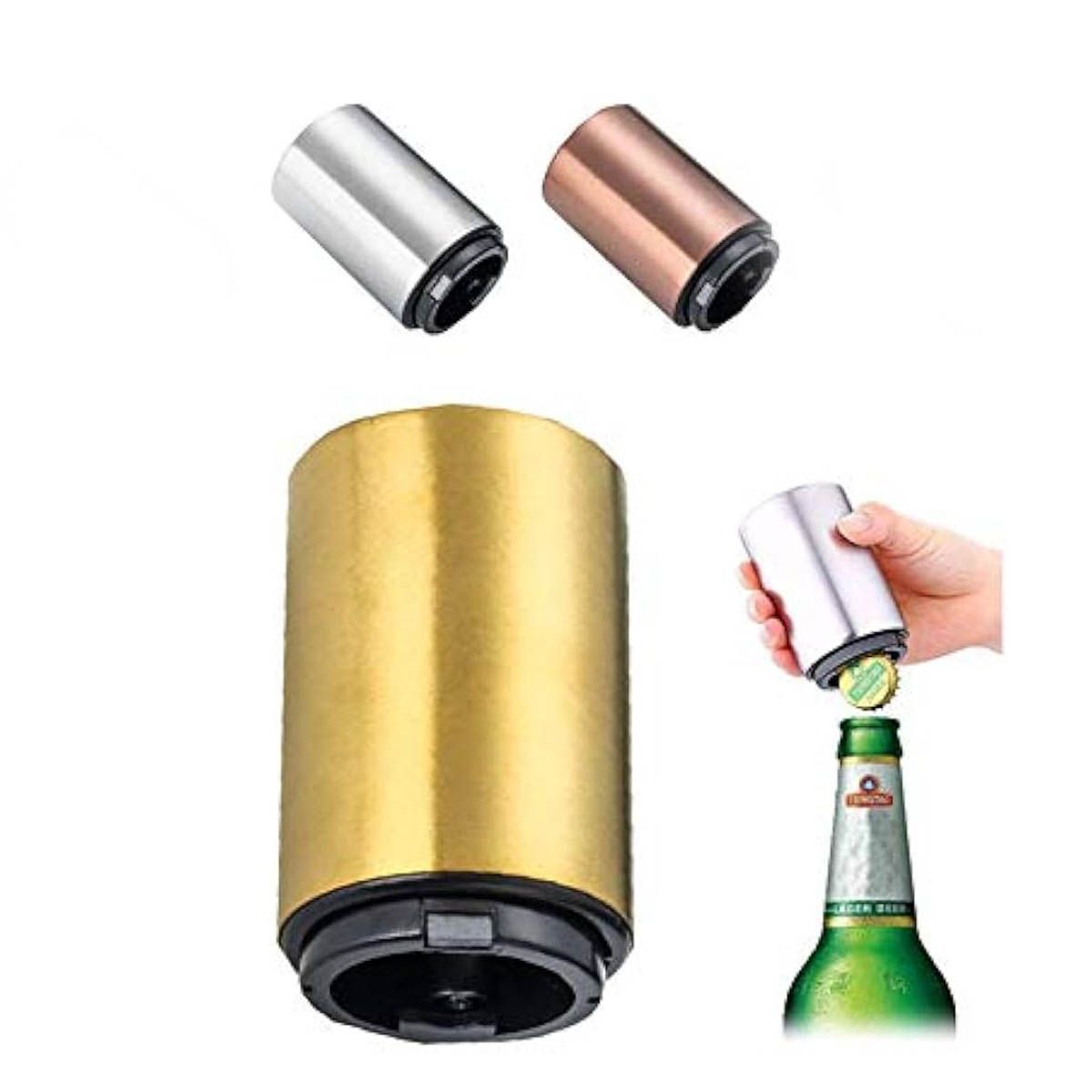 GENERICO - Abridor  magnética automática botella de cerveza