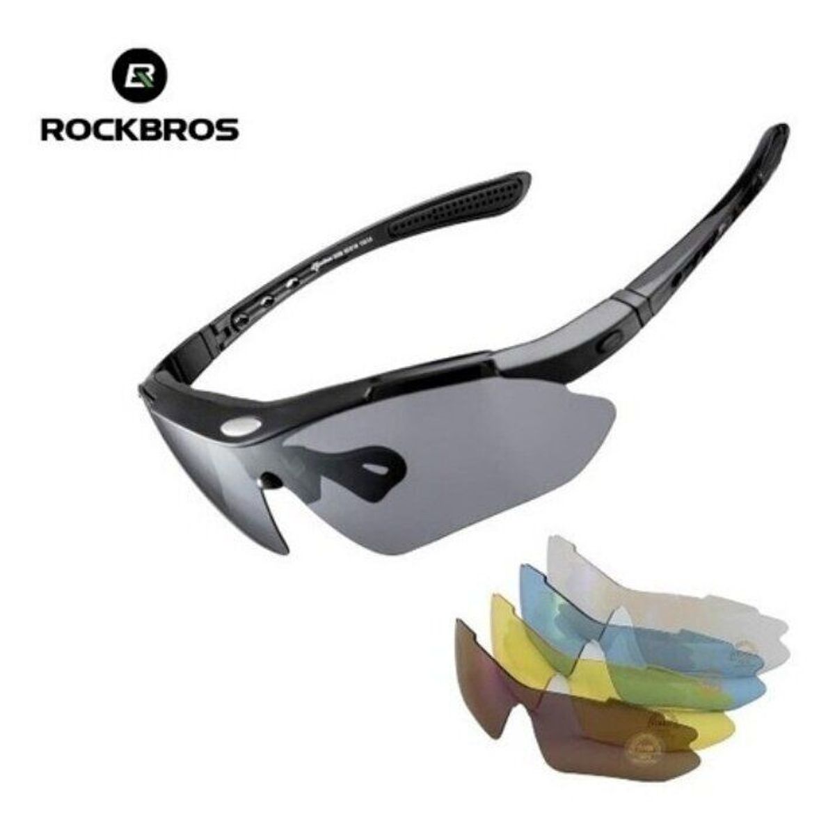 ROCKBROS - Lentes Ciclismo 5 lunas intercambiables