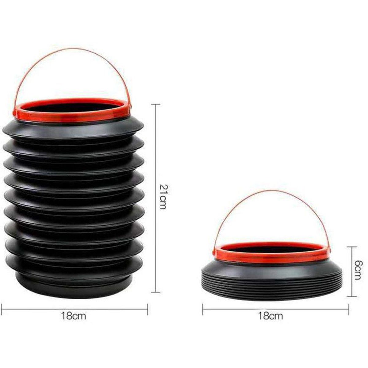 GENERICO - Mini tacho basurero plegable portátil para auto