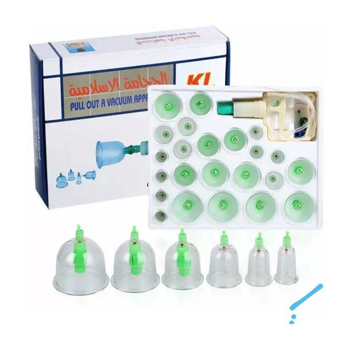 GENERICO - Set de 24 ventosas copas