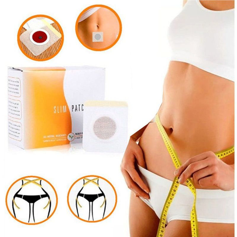 GENERICO - 30 Parches con imanes slim magnetico reductor tonifica localiza