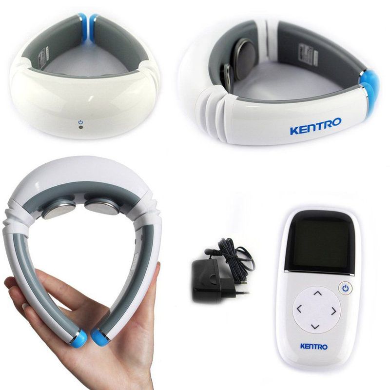 GENERICO - Cuello masajeador eléctrico terapia de calor infrarrojo ortopédico