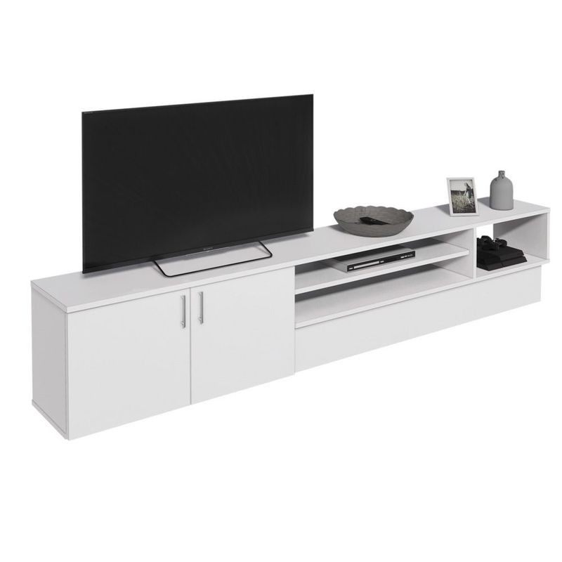 MOVENDA - Mesa de TV Tupandi 65" 2 Puertas Movenda Blanco