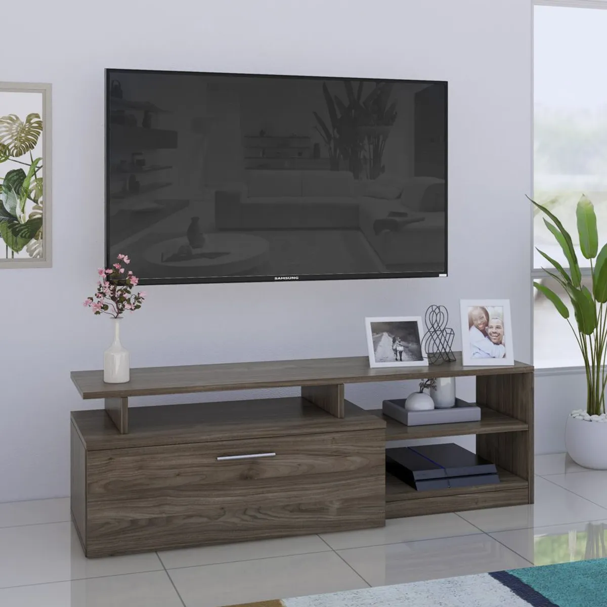 MOVENDA - Mesa de TV Canoas 55" 1 Puerta Movenda Gales