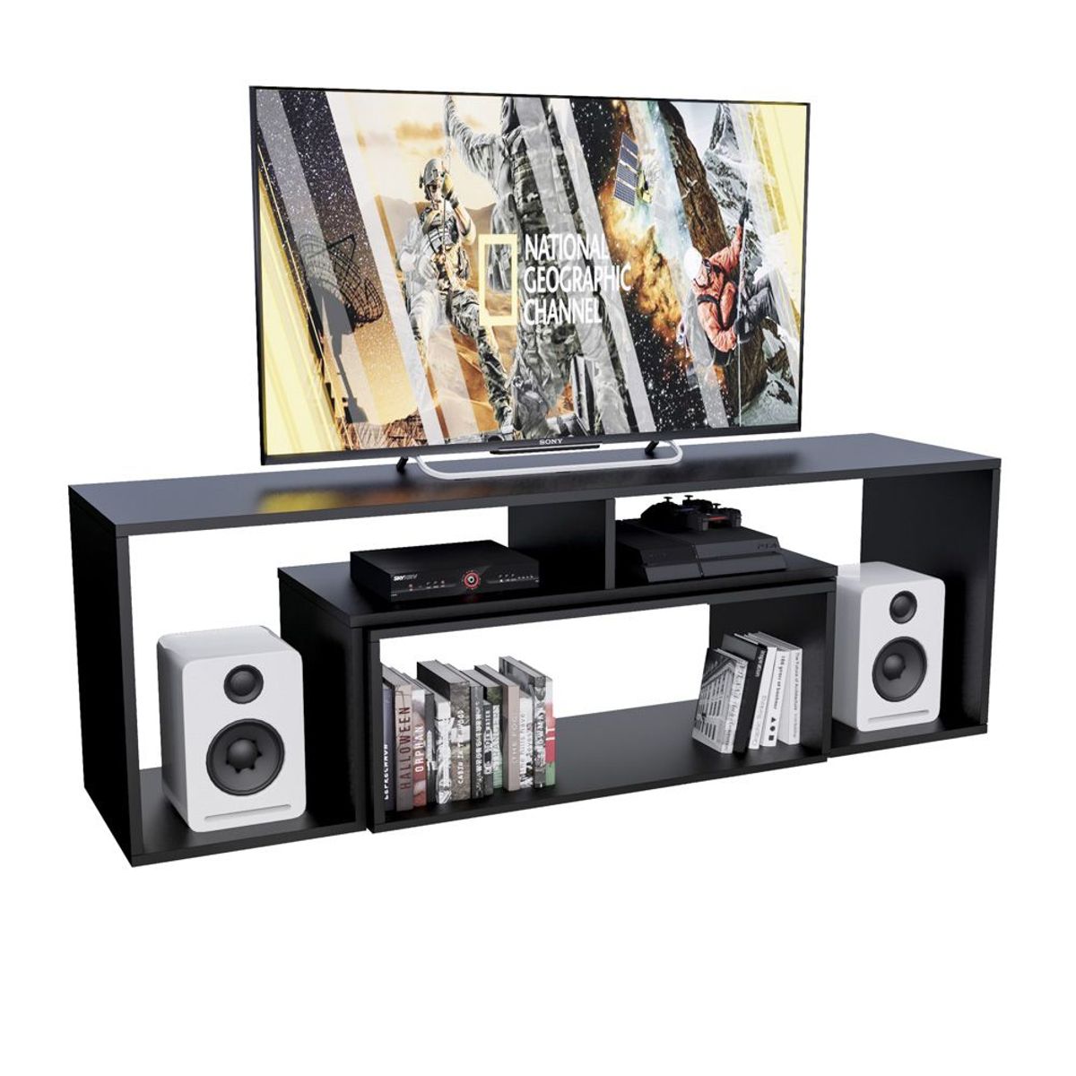 MOVENDA - Mesa de TV Extensible Guaiba 65 Movenda Negro