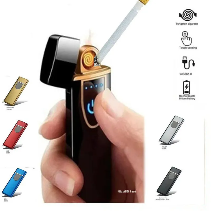GENERICO - Encendedor electrónico recargable con carga usb