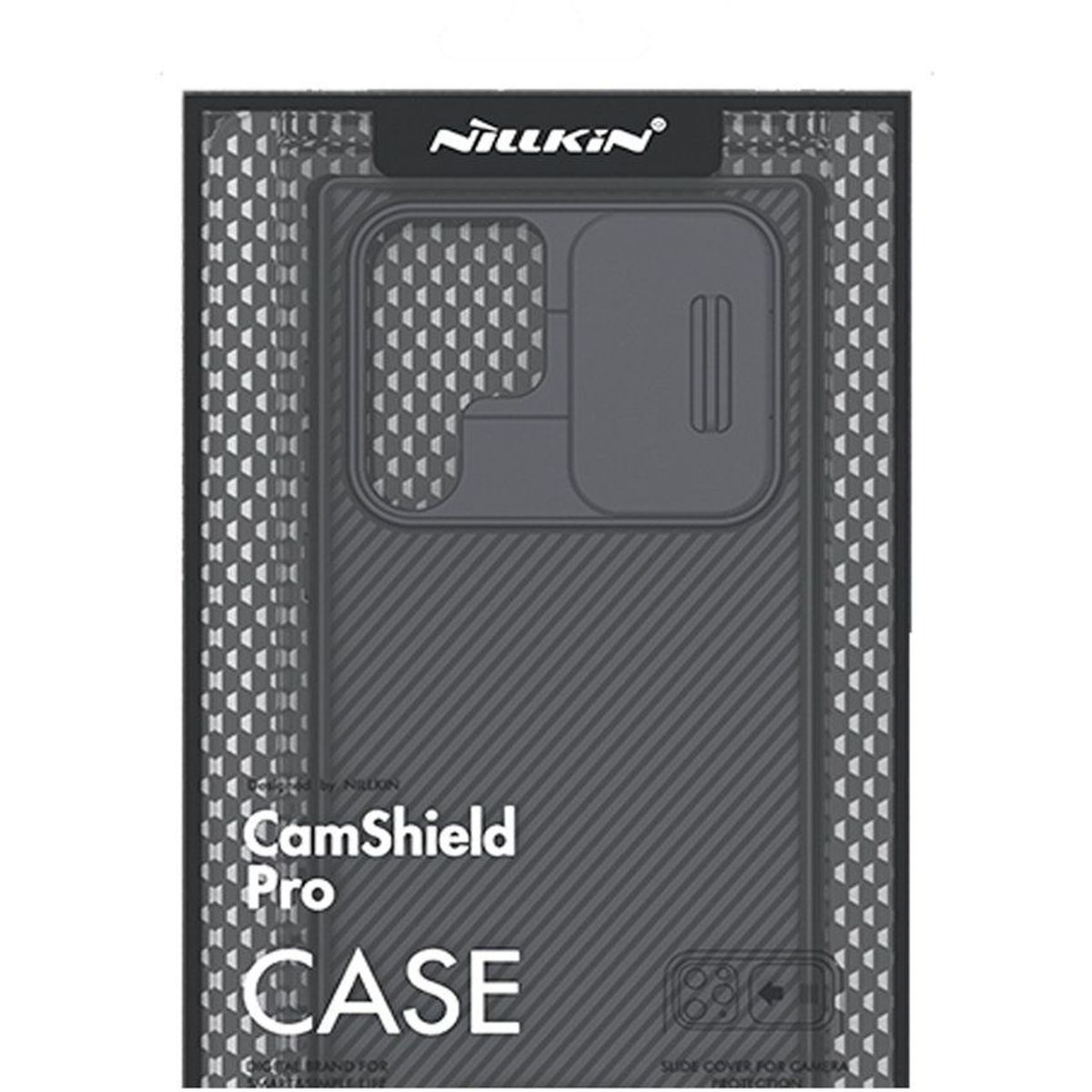 NILLKIN - Samsung Galaxy S22 Ultra 5g Case Funda Nillkin Camshield - Negro
