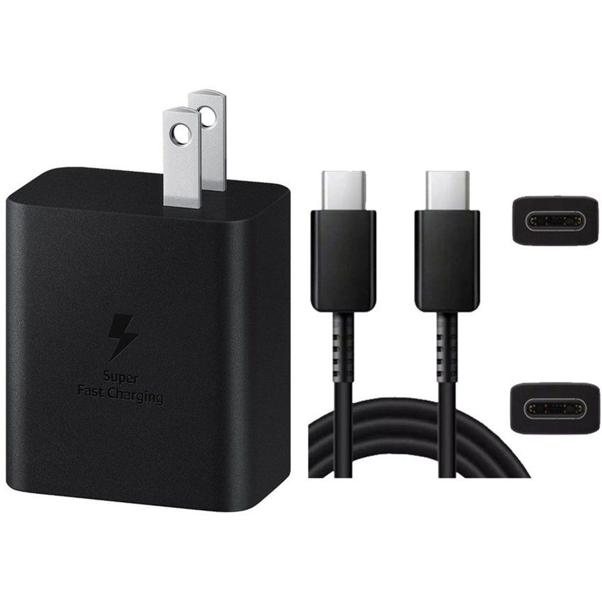 SAMSUNG - Samsung 45W Travel Adapter + Usb-c Cable Edition 2022 - Black