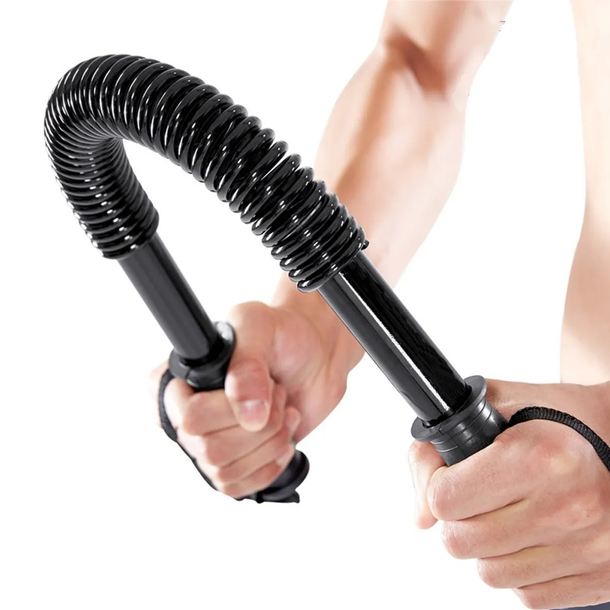 HOLGU - Barra Torsión Resorte Hand Grip Antebrazo 40kg 60cm