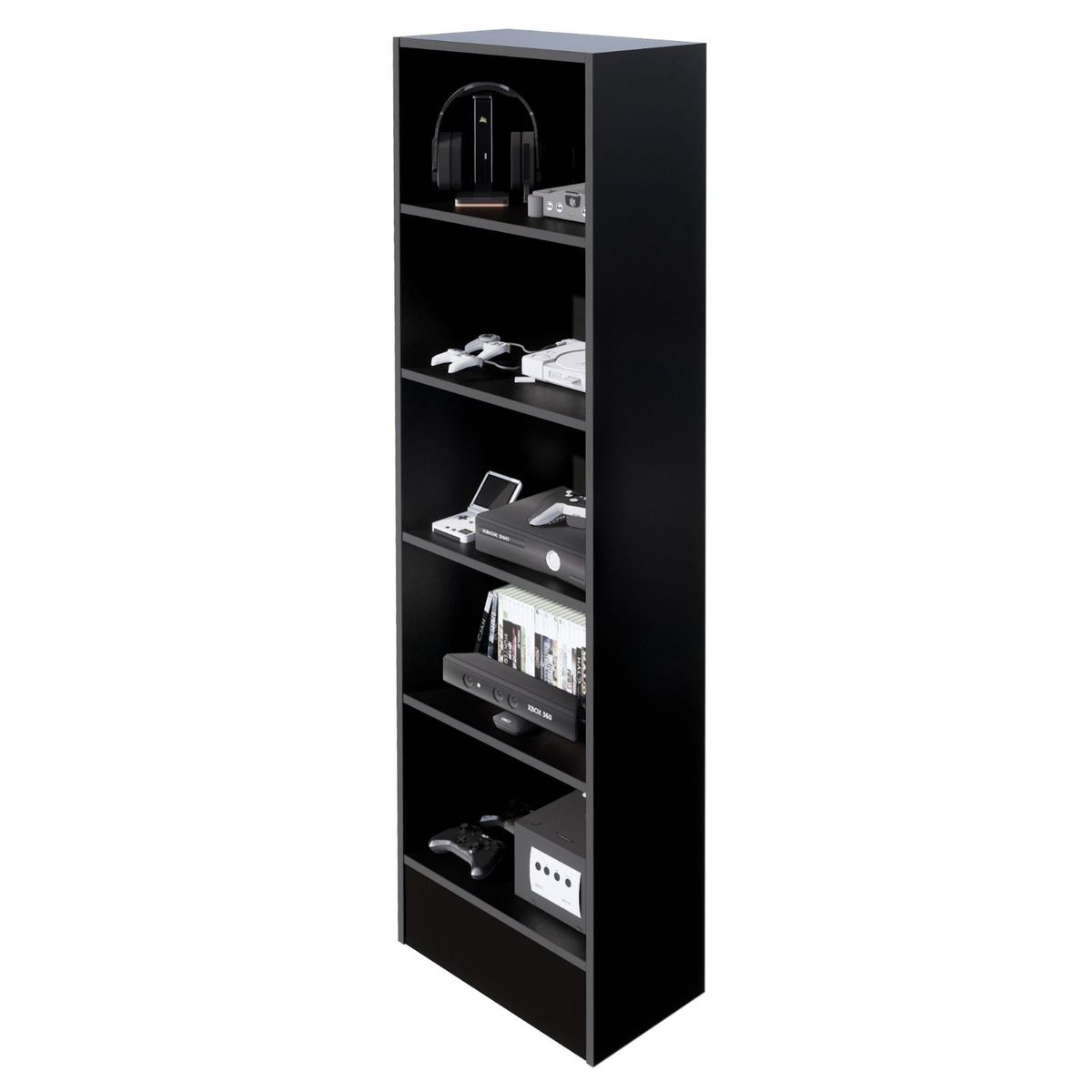MOVENDA - Estante Gamer NR 01 177x52cm Negro