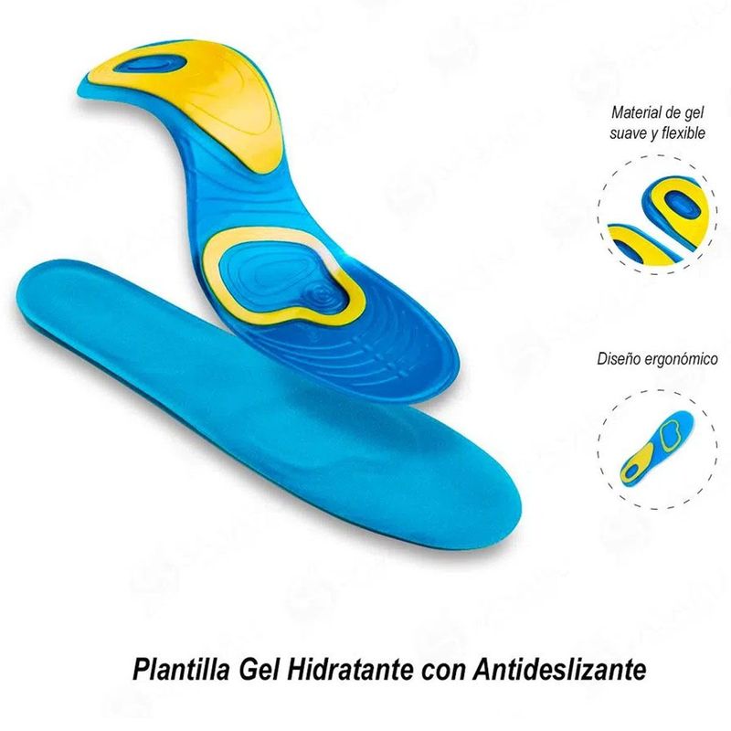 GENERICO - Plantilla de descanso con tecnologia activgel 36 al 40