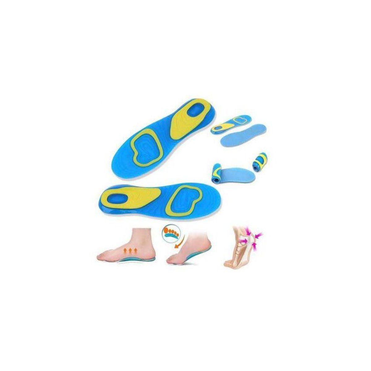 GENERICO - Plantilla de descanso con tecnologia activgel 36 al 40