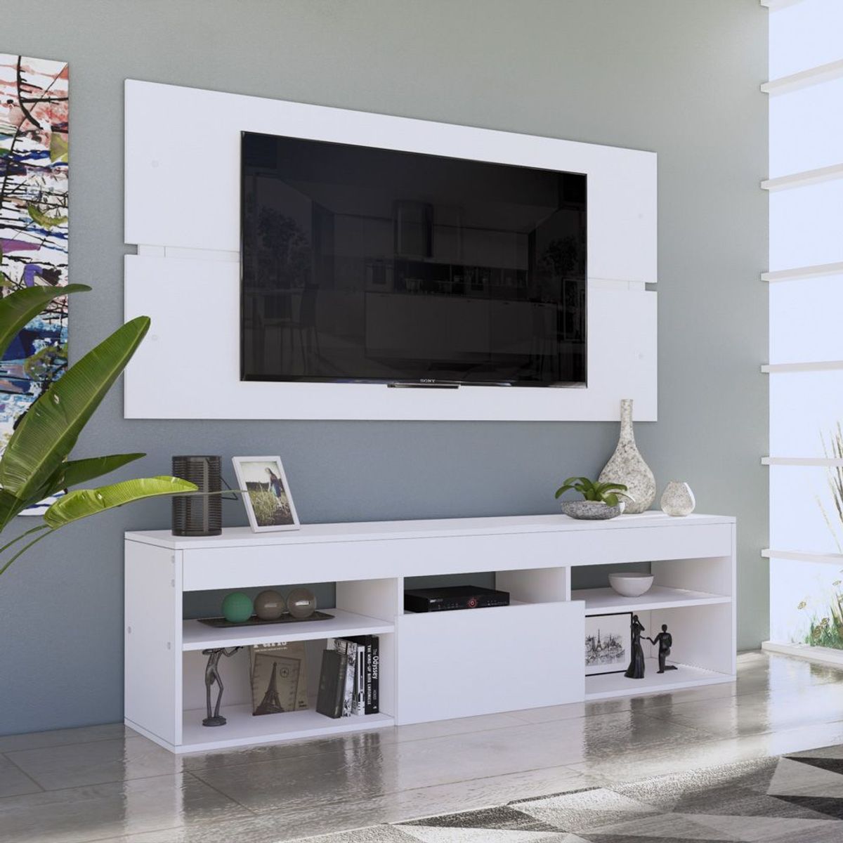 MOVENDA - Centro de Entretenimiento Sao Sebastiao 65 Movenda Blanco