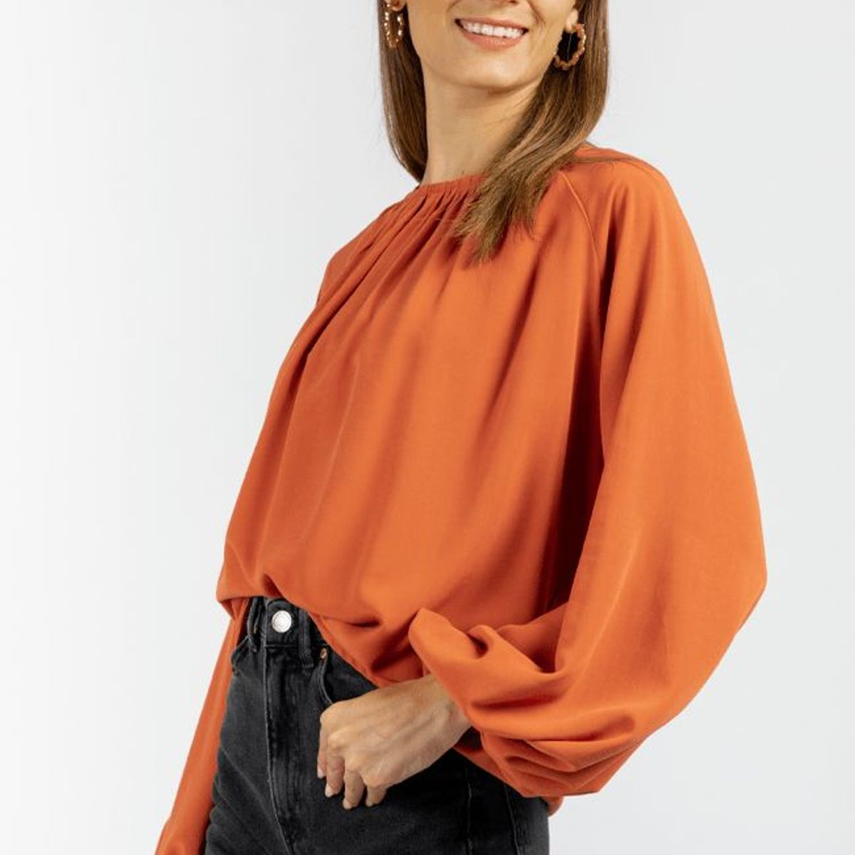 EQUI - Blusa Carolina Con Mangas Regulables EQUI