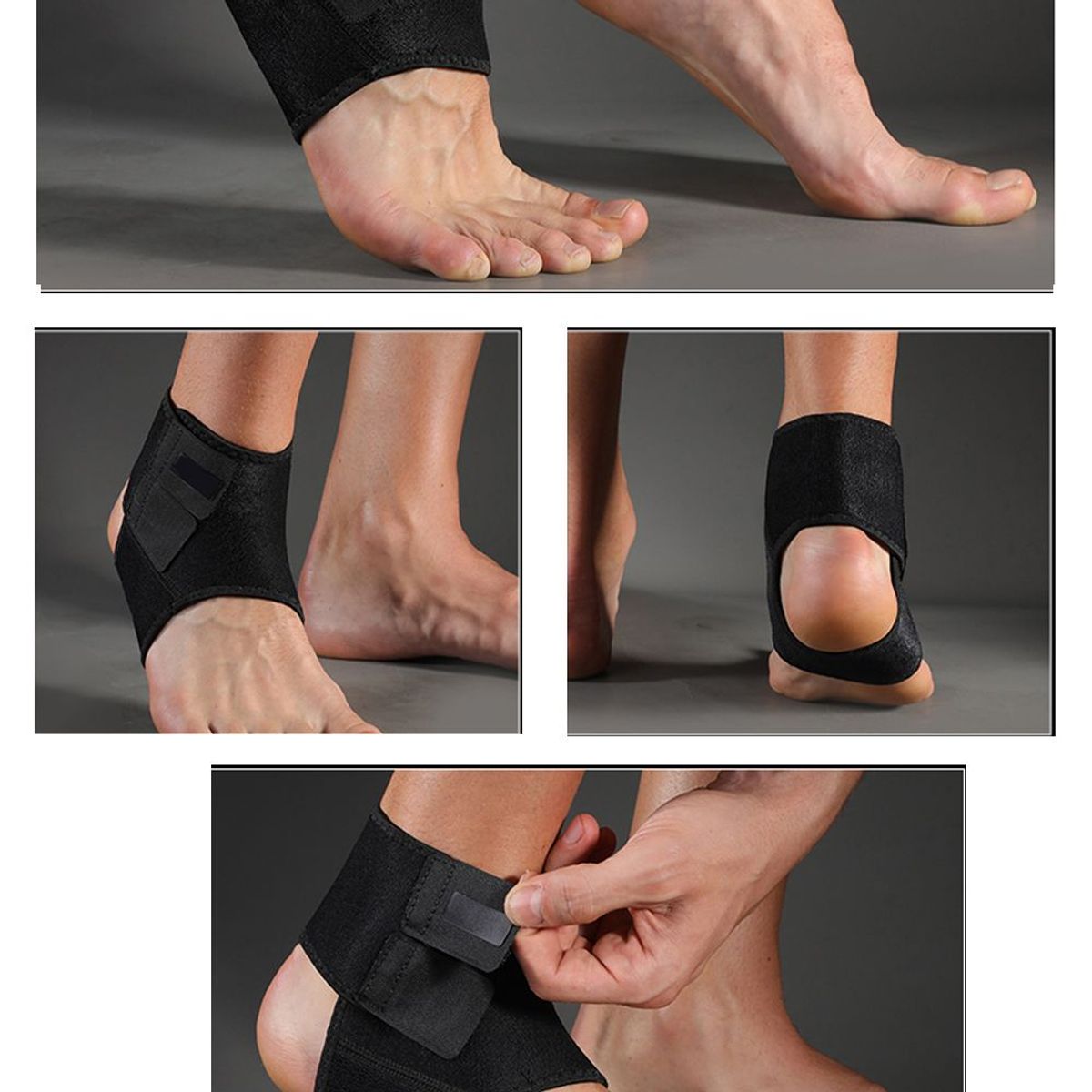 HOLGU - TOBILLERA AJUSTABLE DE NEOPRENO PARA LESIÓN