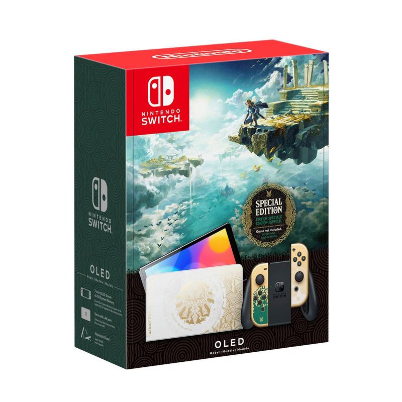 NINTENDO - Consola Nintendo Switch Oled Zelda Tears of the Kingdom