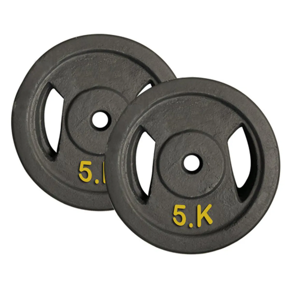 HOLGU - Pesas 4 discos de 5kg peso exacto importados