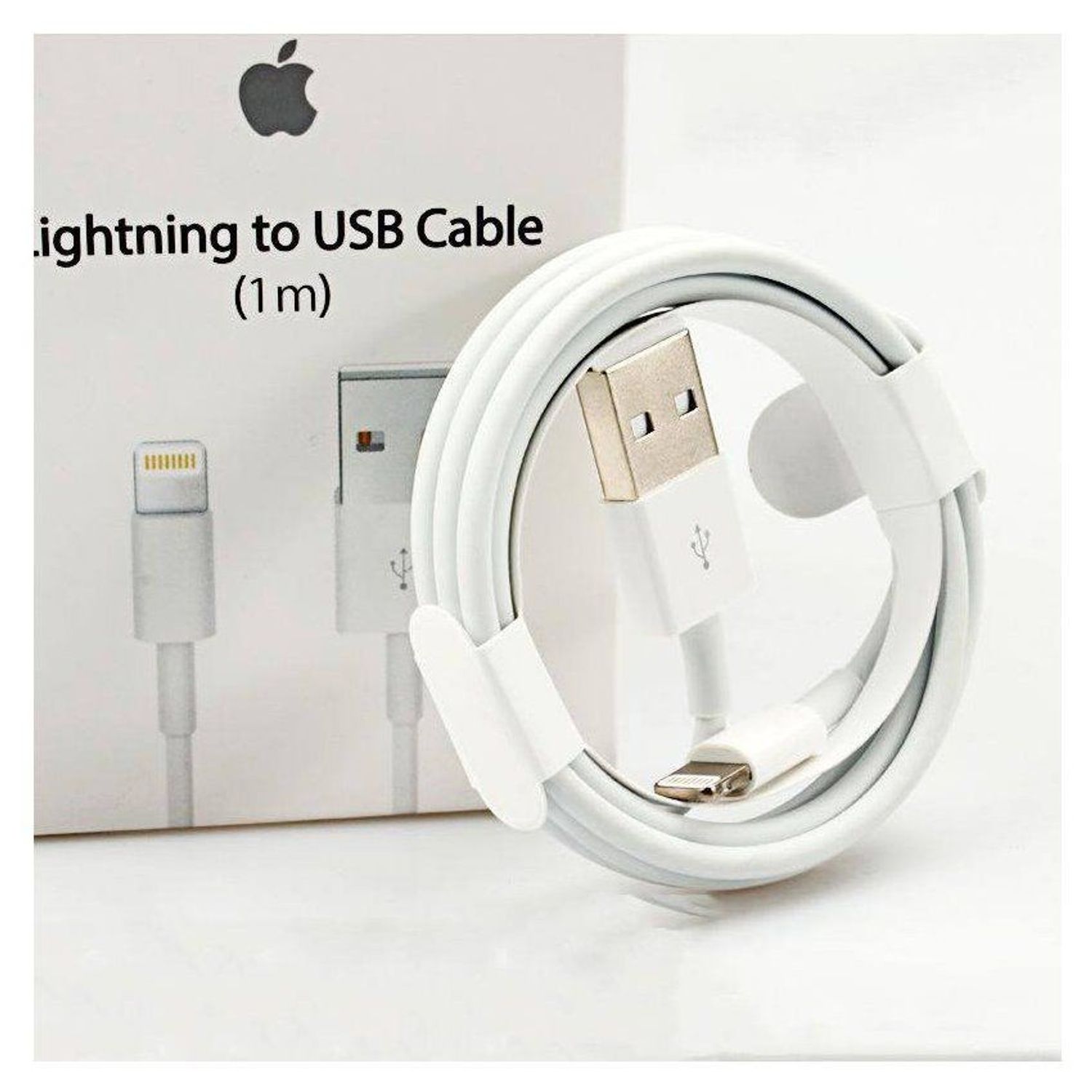 Cargador Compatible Con IPhone 12 11 8 7 6S Plus SE XR XS X, Newding Pack De Cargador USB De Pared Y Cable 1.2M, Adaptador Enchufe De Carga 5W