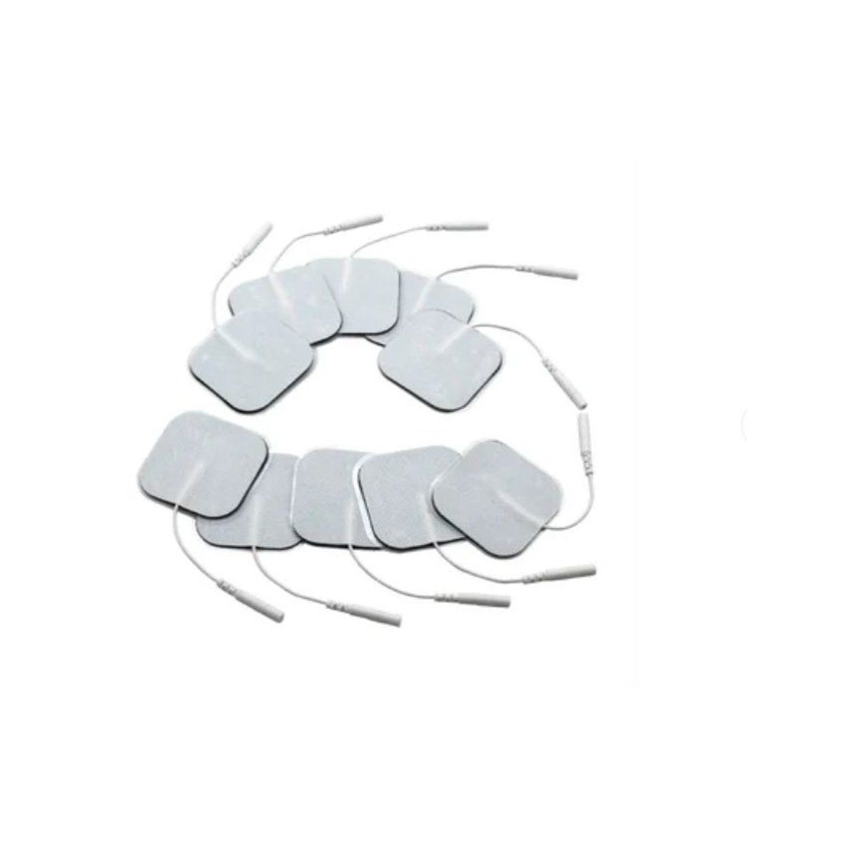 GENERICO - Pack de 8 electrodos premium de 5''x 5 ''