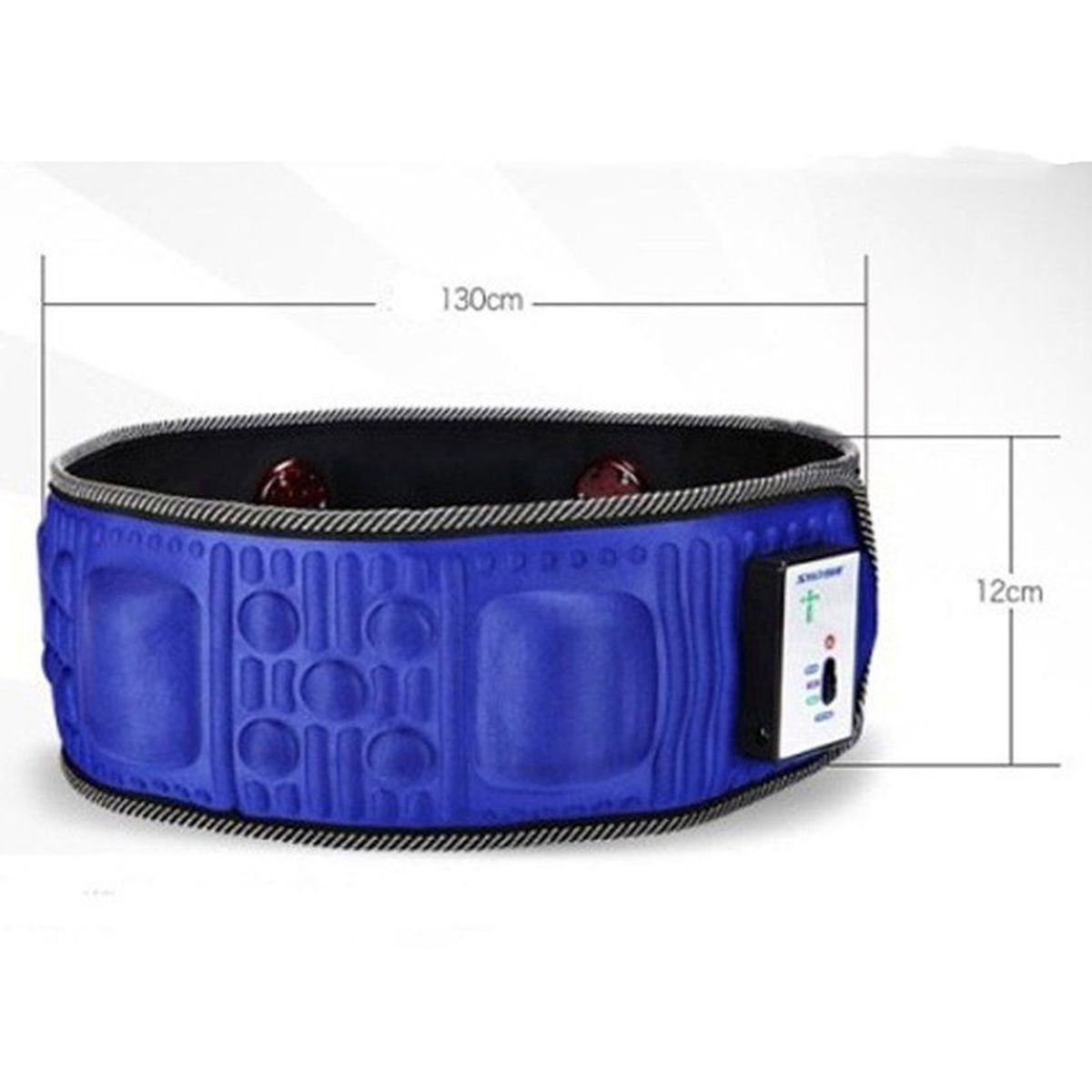 GENERICO - Masajeador cinturón eléctrico fitness con vibración electromagnetico