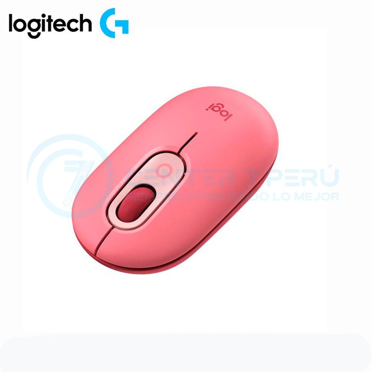 LOGITECH - MOUSE LOGITECH POP BLUETOOTH CORAL ROSE