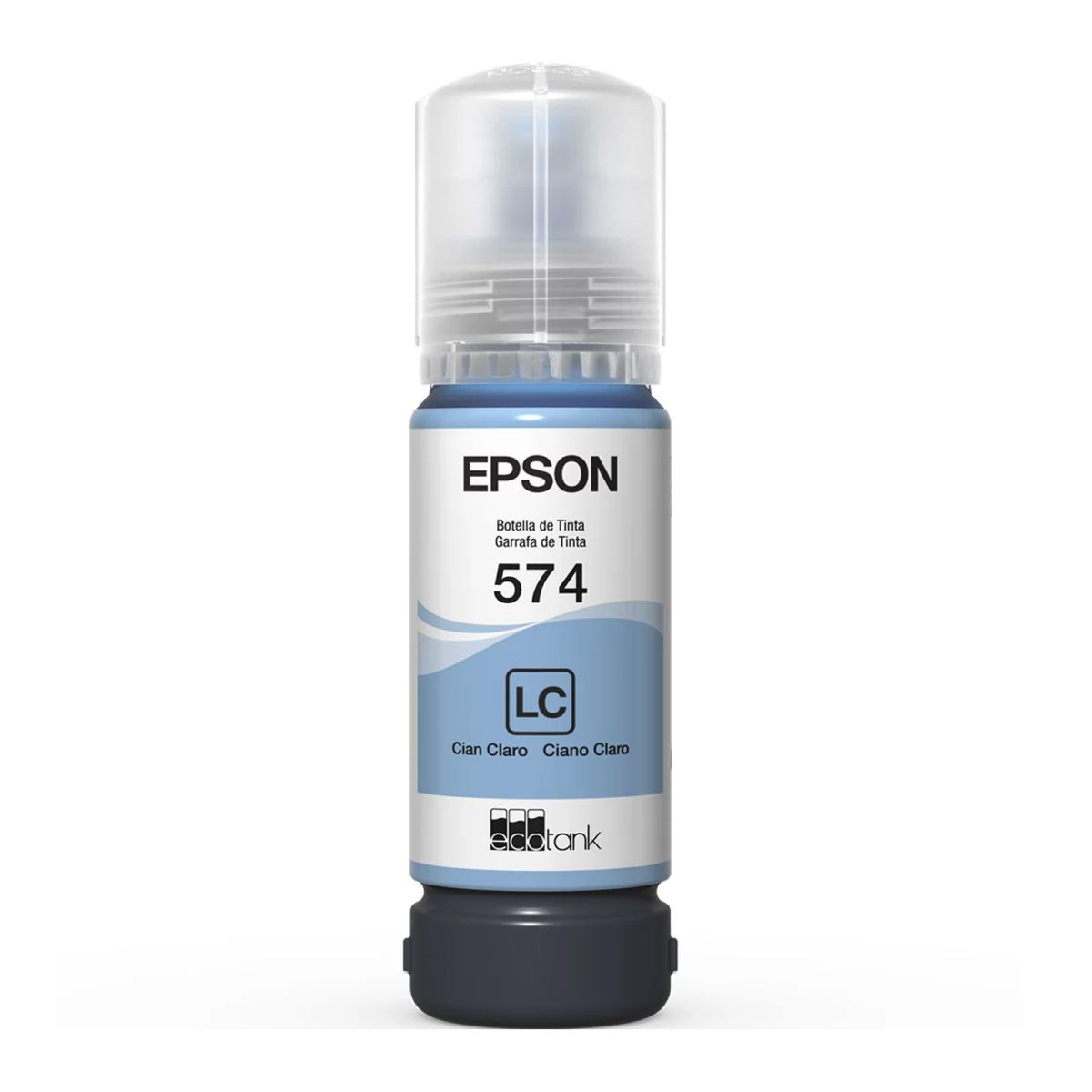 EPSON - TINTA EPSON 574 CIAN LIGHT (T574520) ORIGINAL