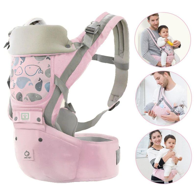 GENERICO - Canguro Para Bebé Ergonómico Ballena 3 en 1 RS