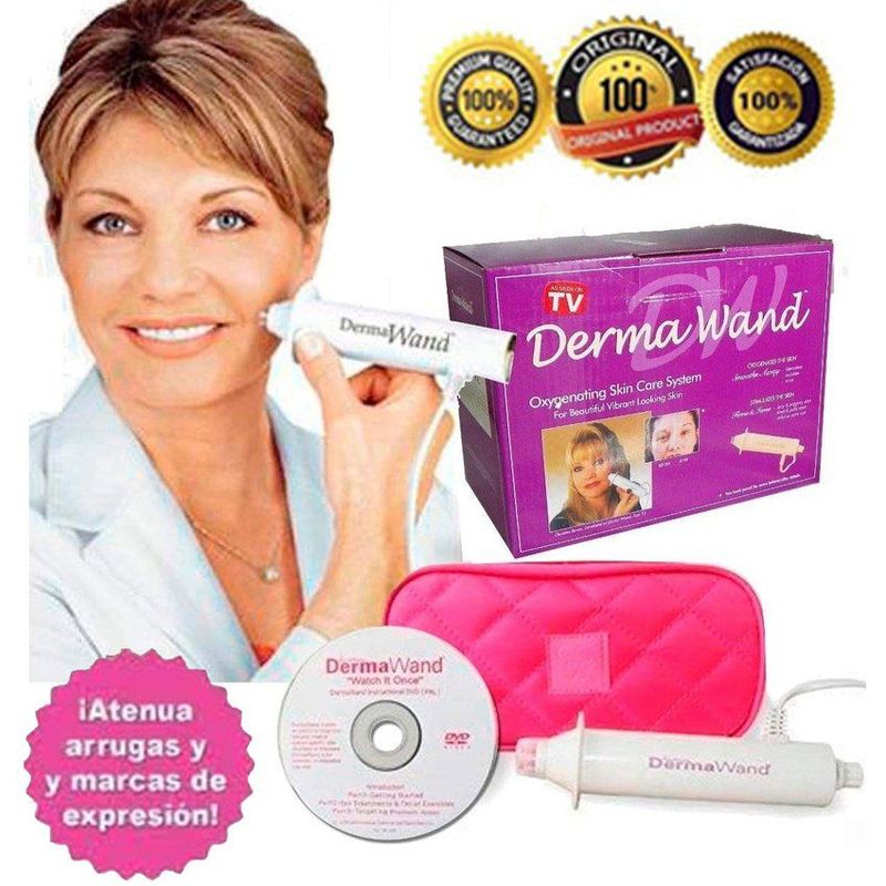 GENERICO - Anti-edad radiofrecuencia derma wand + mascarilla de colageno