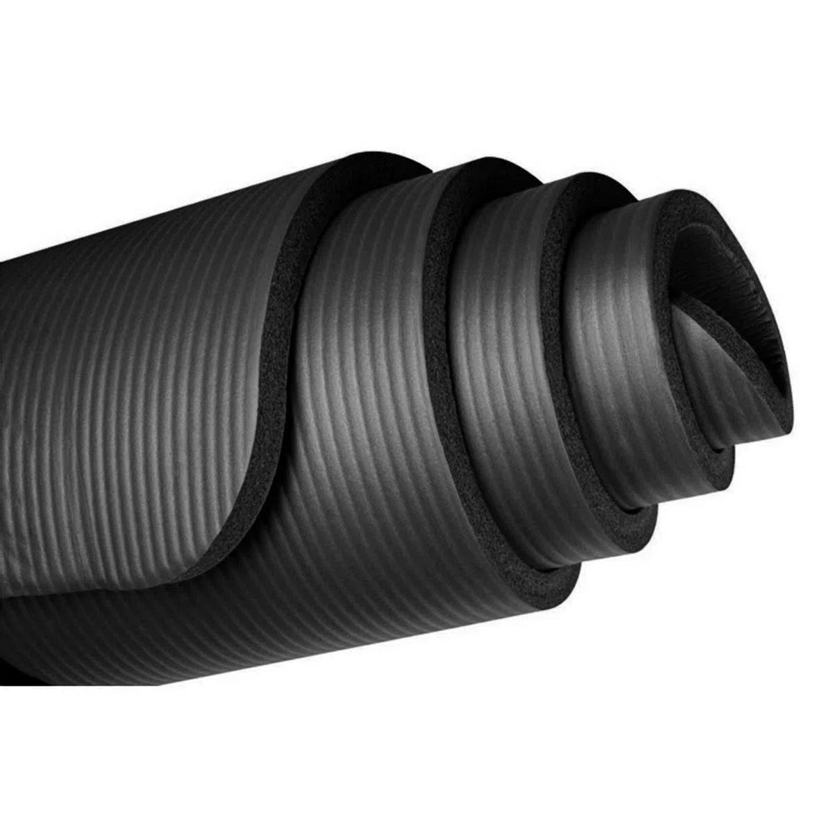 GENERICO - Mat Yoga Colchoneta 15MM Color Negro