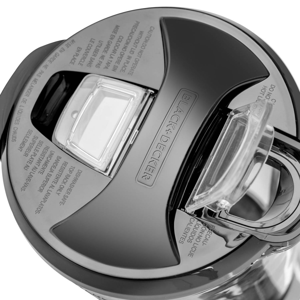 BLACK+DECKER - Licuadora 12 velocidades Pulverix Black 1.5L BL1140MS Black & Decker