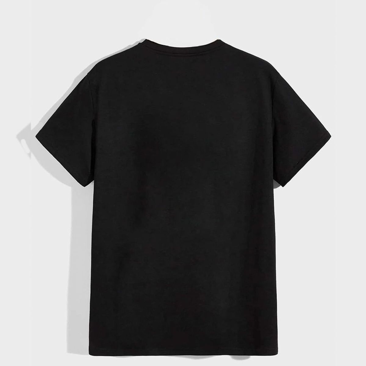 YANSUS - Polo Hombre Negro Yansus Estampado Alien