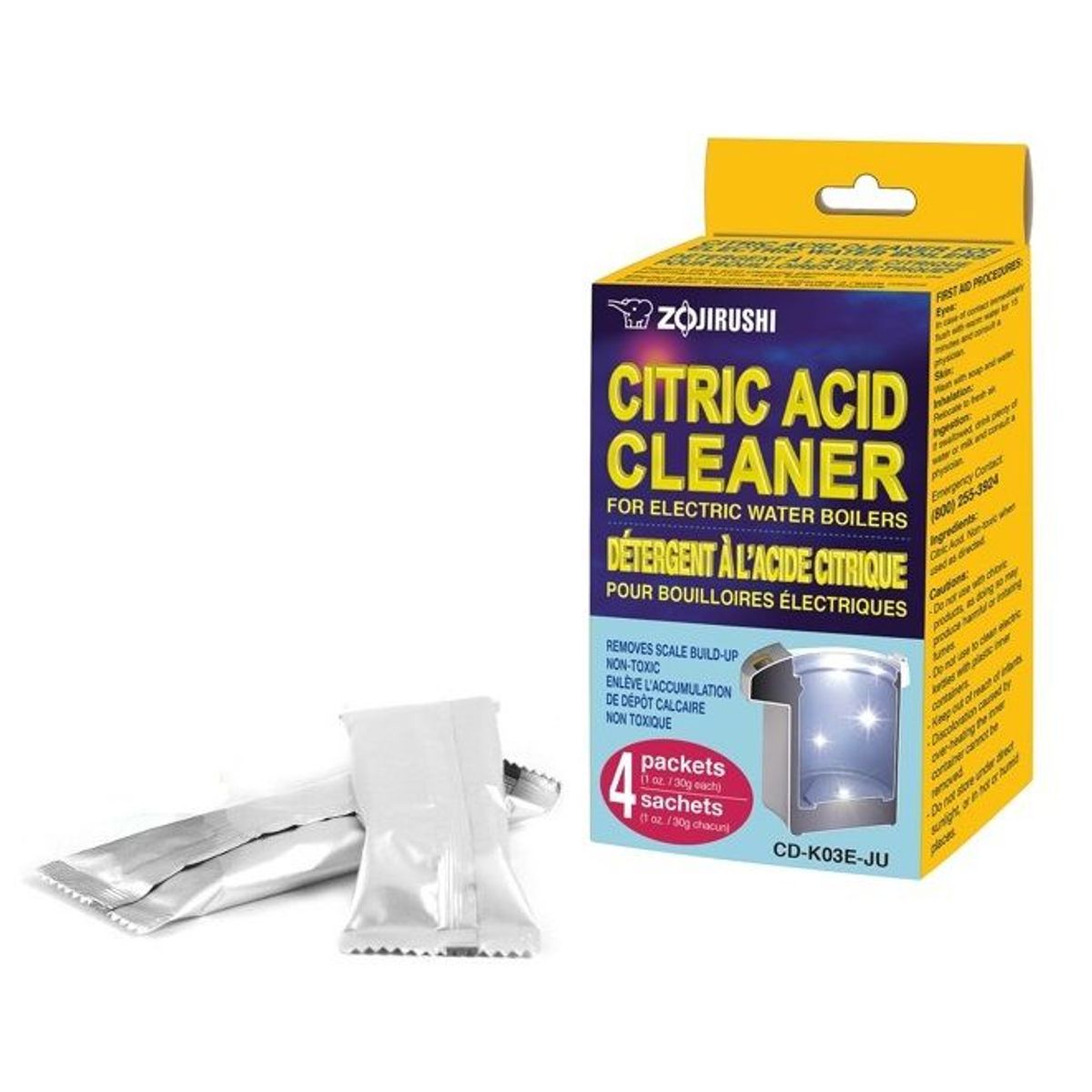 ZOJIRUSHI - LIMPIADOR DE SARRO PARA TERMOS Y HERVIDORES CDK-03E  ZOJIRUSHI