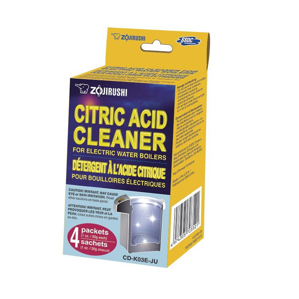 ZOJIRUSHI - LIMPIADOR DE SARRO PARA TERMOS Y HERVIDORES CDK-03E  ZOJIRUSHI