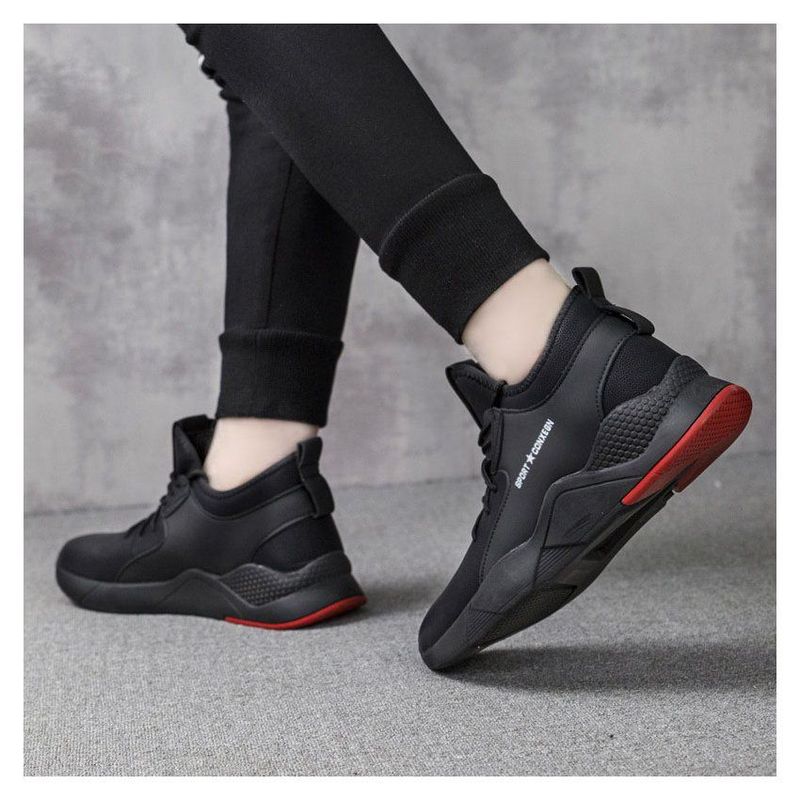 VATYERTY - Zapatillas urbanas de hombre deporte moda - negro