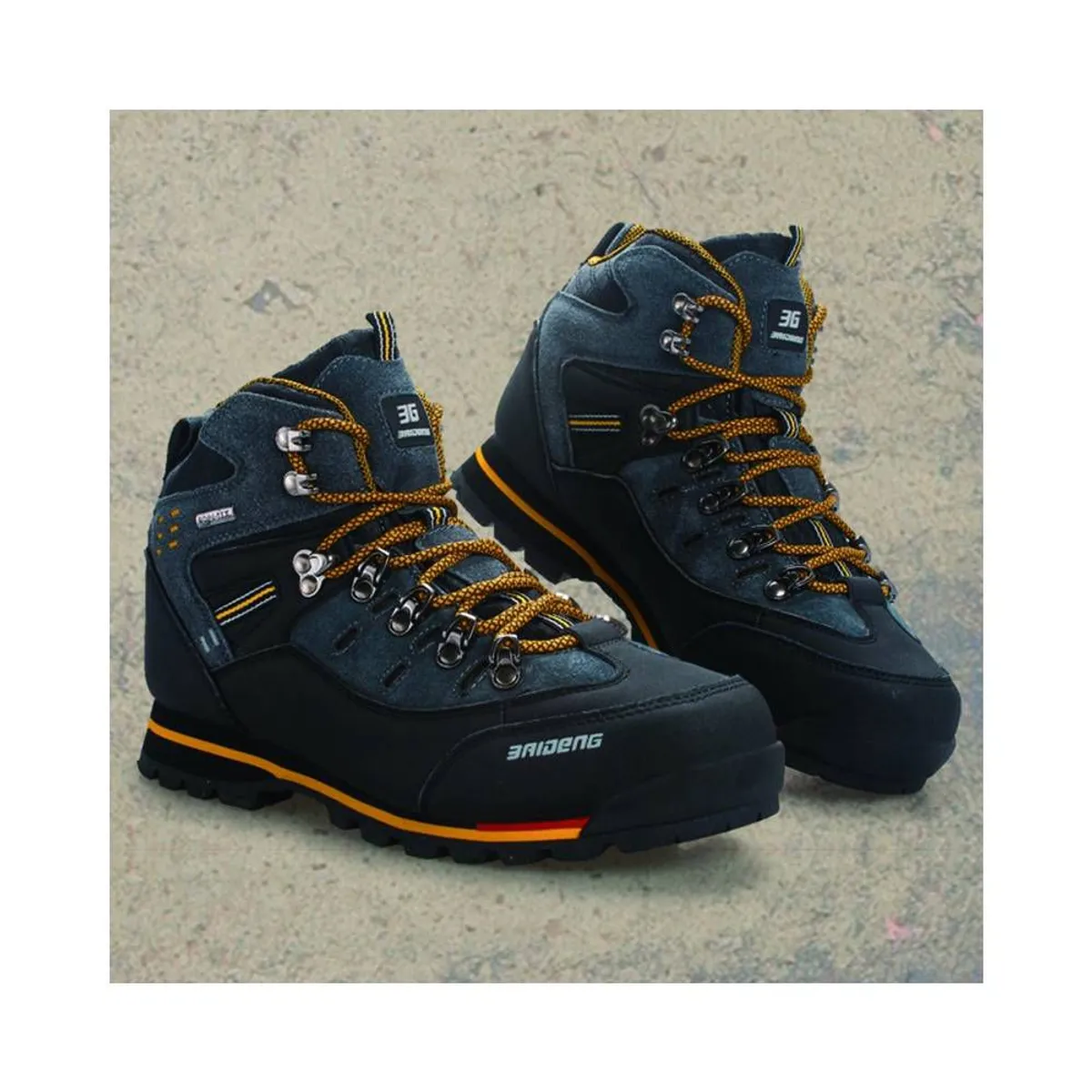 VATYERTY - Zapatos de montaña impermeables antideslizantes para hombre