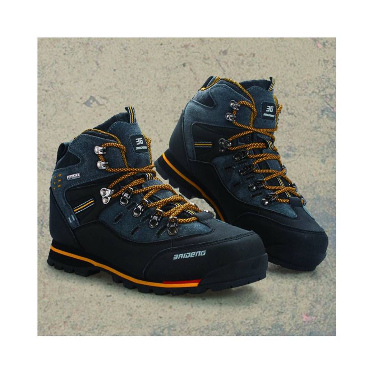 VATYERTY - Zapatos de montaña impermeables antideslizantes para hombre