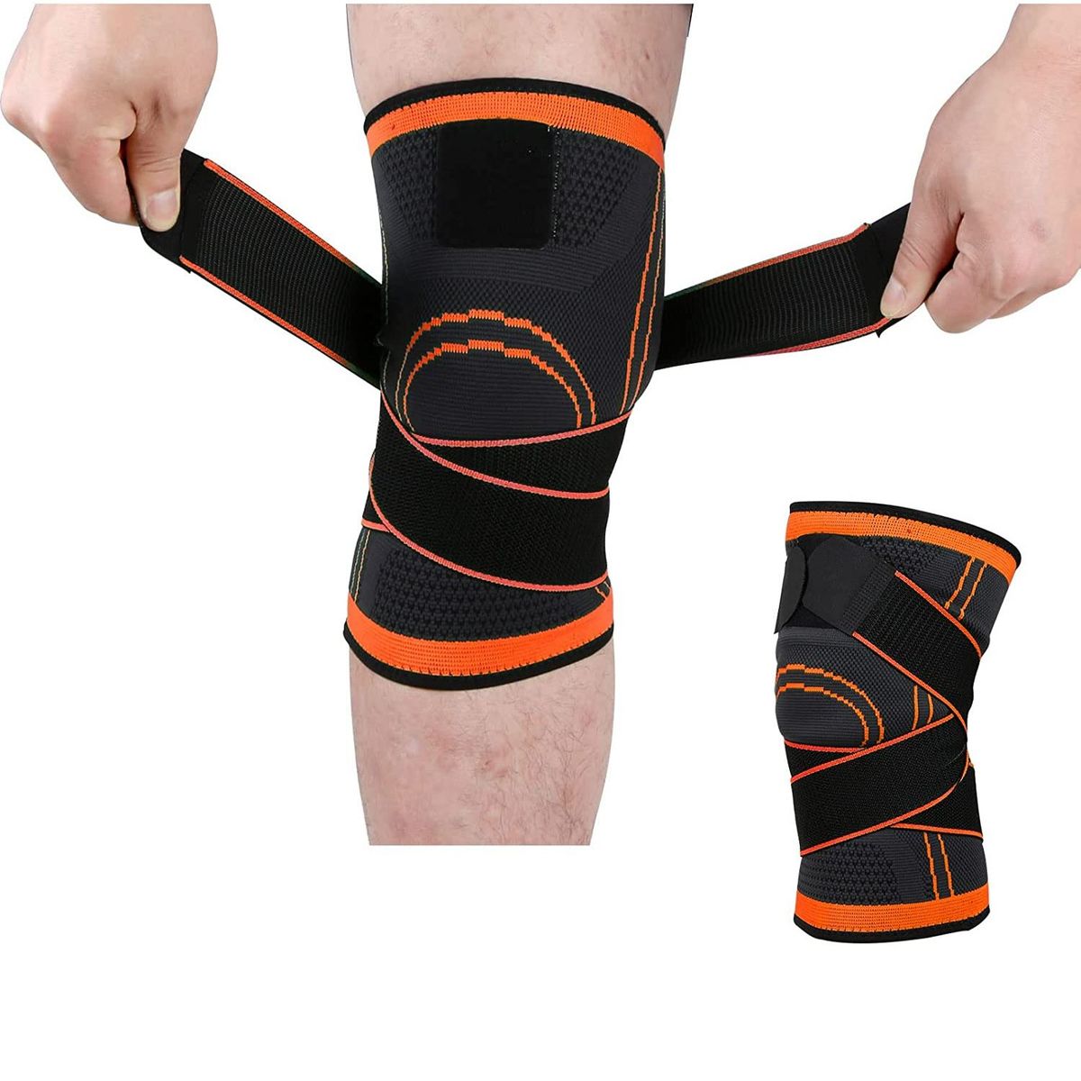 XTREME SPORT - Rodilleras Deportivas Elasticas de Compresión Talla M