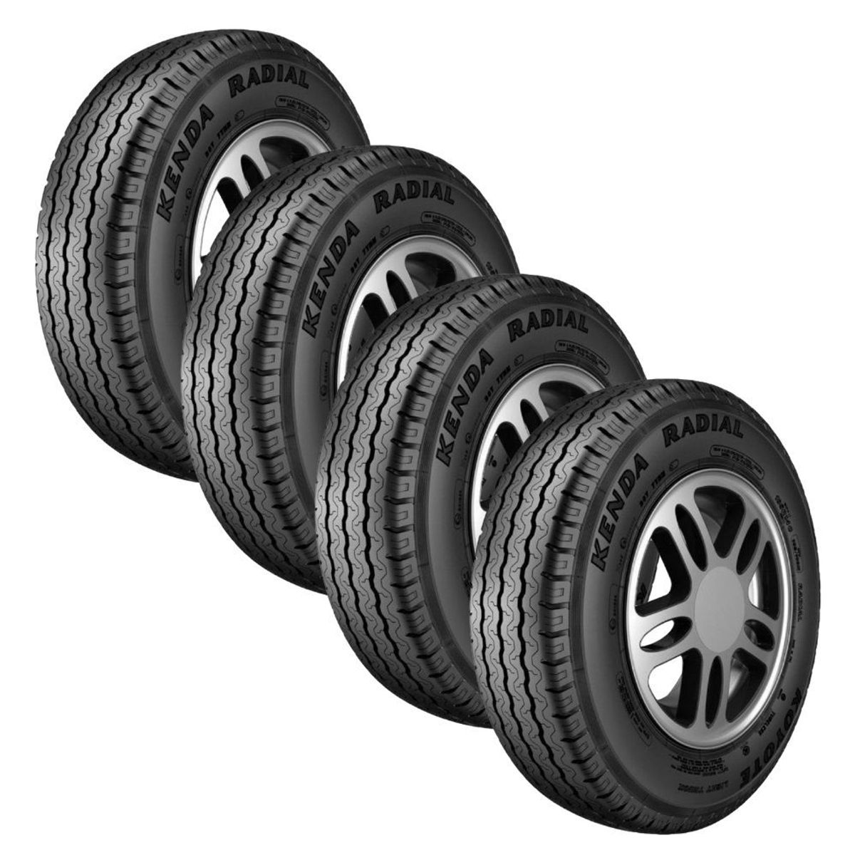 KENDA - Pack 4 Llantas  185R14C 8PR koyote KR06 - 102/100N