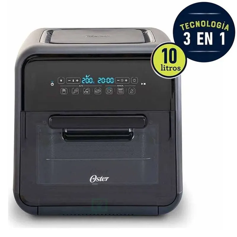 OSTER - Super Freidora de Aire 10 Litros CKSTAFOV3