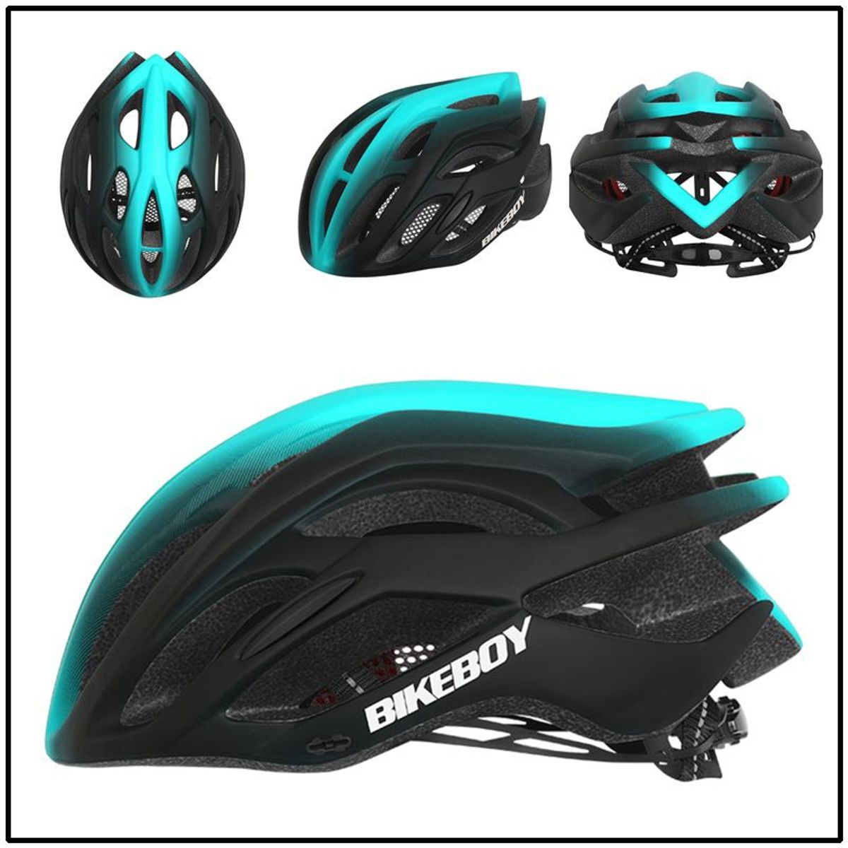 BLWOENS - Casco bicicleta helmet bici ciclismo para jóvenes